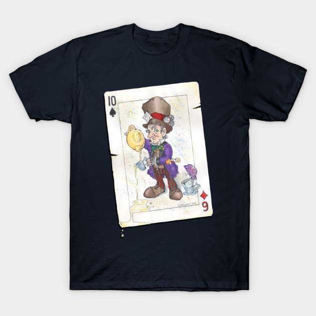 The Mad Hatter T-Shirt by andreabaldinazzo